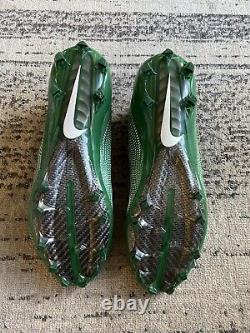Chaussures de football à crampons Nike Vapor Untouchable Pro 3 TD pour hommes, vert, taille 12.