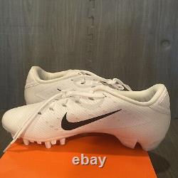 Chaussures de football à crampons Nike Vapor Untouchable Speed 3 TD P blanches pour homme taille 10,5