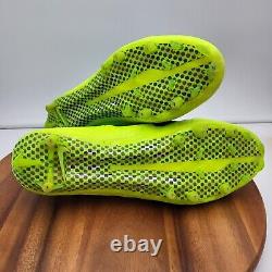 Chaussures de football à crampons Nike Vapor Untouchable pour hommes 15 Photo Bleu Volt 698833-470 Rare