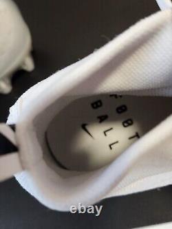 Chaussures de football blanches NIKE VAPOR Untouchable Pro 3 pour hommes, taille 13