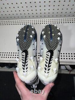 Chaussures de football homme Nike Vapor Untouchable 3 Elite taille 12.5 blanc bleu marine