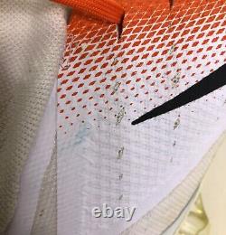 Crampons Nike Vapor Untouchable Pro 3 Blanc Orange (AO3021-118) Taille Hommes 11,5