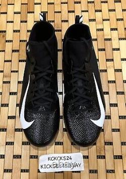 Crampons Nike Vapor Untouchable Pro 3 TD noirs AQ8786-010 taille 13.5 pour hommes, largeur WIDE