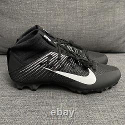 Crampons de football Nike Vapor Untouchable 2 noir blanc 924113-001 taille 13.5 pour hommes