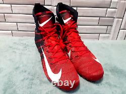 Crampons de football Nike Vapor Untouchable 3 Elite Flyknit rouges AO3006-060 taille 11.5