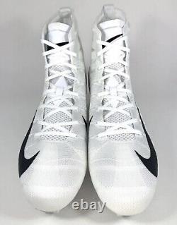 Crampons de football Nike Vapor Untouchable 3 Elite blancs AO3006-100 taille 11 pour hommes