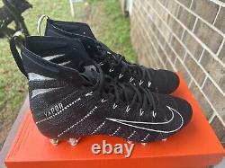 Crampons de football Nike Vapor Untouchable 3 Elite noir/blanc taille 12.5 AH7408 001