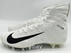 Crampons de football Nike Vapor Untouchable 3 Elite pour hommes, taille 11.5, blanc AO3006-100