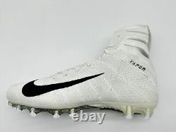Crampons de football Nike Vapor Untouchable 3 Elite pour hommes, taille 11.5, blanc AO3006-100