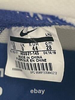 Crampons de football Nike Vapor Untouchable Pro 3 AO3021-145 Blanc Royal Taille 10 pour hommes