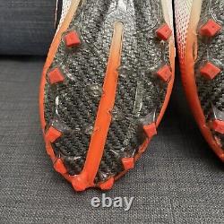 Crampons de football Nike Vapor Untouchable Pro 3 Blanc/Orange 917165-106 pour hommes taille 10,5