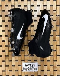 Crampons de football Nike Vapor Untouchable Pro 3 D noirs AO3022-010 taille 12 pour hommes