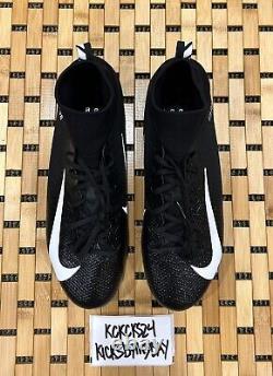 Crampons de football Nike Vapor Untouchable Pro 3 D noirs AO3022-010 taille 12 pour hommes