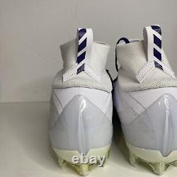 Crampons de football Nike Vapor Untouchable Pro 3 Purple White pour hommes, tailles AO3021-155