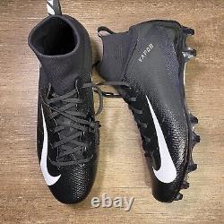 Crampons de football Nike Vapor Untouchable Pro 3 Wide Black pour hommes, taille 12, référence AQ8786-010