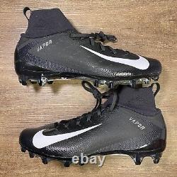 Crampons de football Nike Vapor Untouchable Pro 3 Wide Black pour hommes, taille 12, référence AQ8786-010