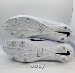 Crampons de football Nike Vapor Untouchable Pro 3 blanc pour hommes, taille 15, NWOB AO3022-100