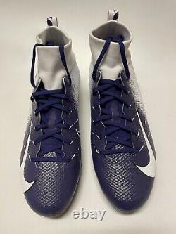 Crampons de football Nike Vapor Untouchable Pro 3 blanc violet AO3021-155 taille 10 US