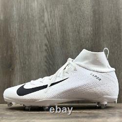 Crampons de football Nike Vapor Untouchable Pro 3 pour hommes taille 13.5 blanc AO3022-100