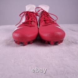 Crampons de football Nike Vapor Untouchable Pro 3 pour hommes taille 16 US rouge blanc 917165-100