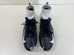 Crampons de football Nike Vapor Untouchable Pro TD 3 Blanc/Bleu AO3021-102 Taille 11.5