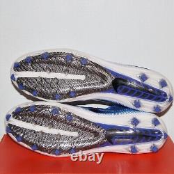 Crampons de football Nike Vapor Untouchable Pro pour hommes pointure 13 833385-400, bleu racer et noir
