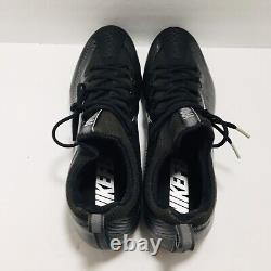 Crampons de football Nike Vapor Untouchable Pro pour hommes, taille 16, noir argenté 833385-002.