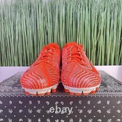 Crampons de football Nike Vapor Untouchable Speed 3TD orange pour hommes, taille 9,5