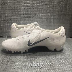 Crampons de football Nike Vapor Untouchable Speed 3 TD Blanc A03034-100 Hommes 10.5