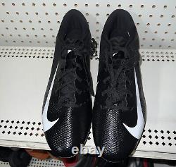 Crampons de football amovibles Nike Vapor Untouchable Speed 3 TD pour hommes, taille 14, noir