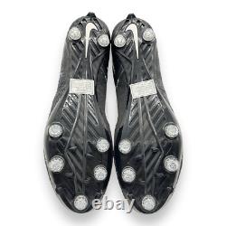Crampons de football noirs Nike Vapor Untouchable Elite 3 BV6699-001, taille homme 11.5.