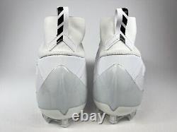 Crampons de football pour hommes Nike Vapor Untouchable Pro 3 Blanc Noir AQ8786-101 Taille 15