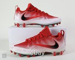 NOUVEAU Nike Vapor Untouchable Pro Rouge Blanc Crampons de Football (833385-601) Taille Homme 10
