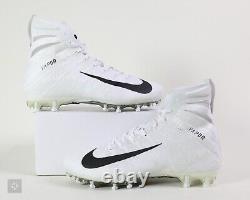 NOUVELLES Nike Vapor Untouchable 3 Elite White Cleats (AO9272-100) Taille des hommes 11-14