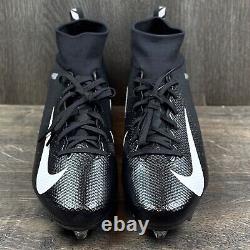 Nike Vapor Untouchable Pro 3 D Crampons de football en noir et blanc, taille 13, Ao3022-010.