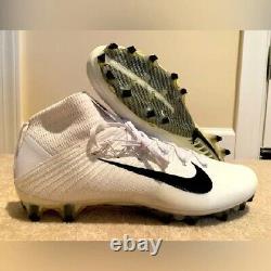 Nouvelles chaussures à crampons de football Nike Vapor Untouchable 2 CF blanc/noir 924113-101 taille 11