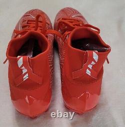 RARE Nike Vapor Untouchable 3 Pro Chaussures de football pour hommes Orange 917165-800 Taille 10.5