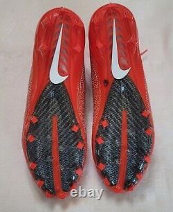 RARE Nike Vapor Untouchable 3 Pro Chaussures de football pour hommes Orange 917165-800 Taille 10.5